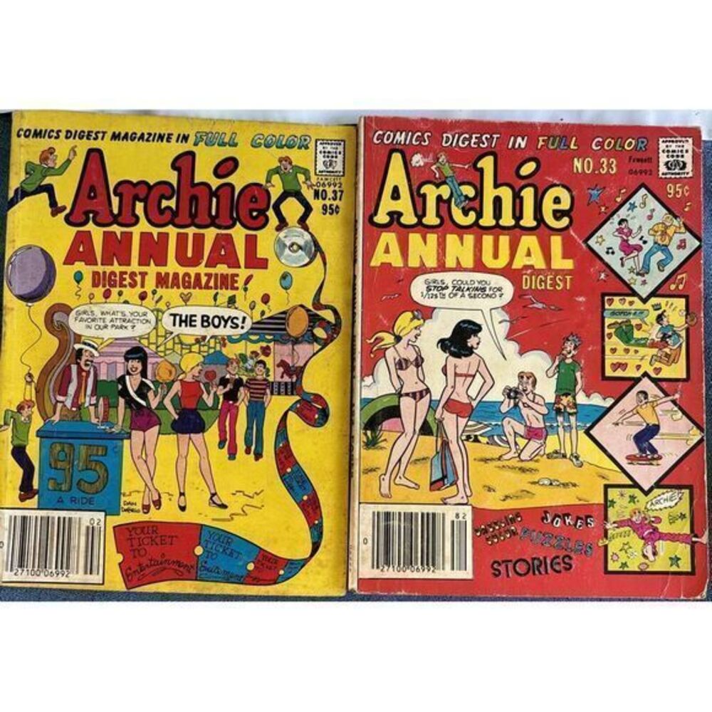 Laugh Comics Digest Magazine No. 33 1978 And 37 1980, The Archie Digest Library